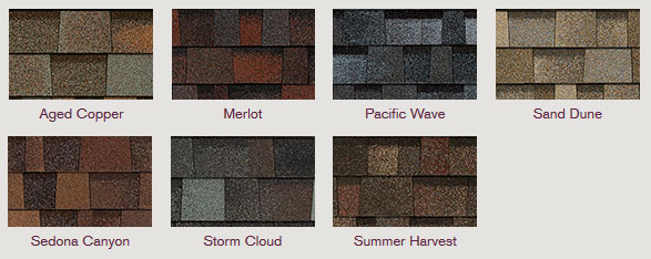 Owens Corning TruDefinition® Duration® Designer Colors Collection