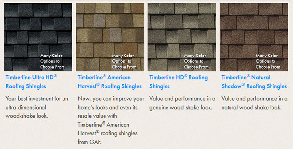 GAF Timberline® Lifetime Architectural Roofing Shingles