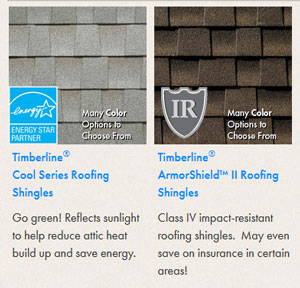 Timberline® Specialty Shingles