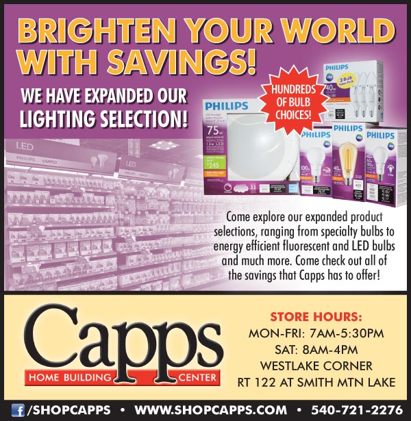 New Expanded Lighting Selection At Capps Capps Home Building Center 