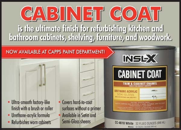 Cabinet Coat Trim Cabinet Enamel Now Available Capps Home